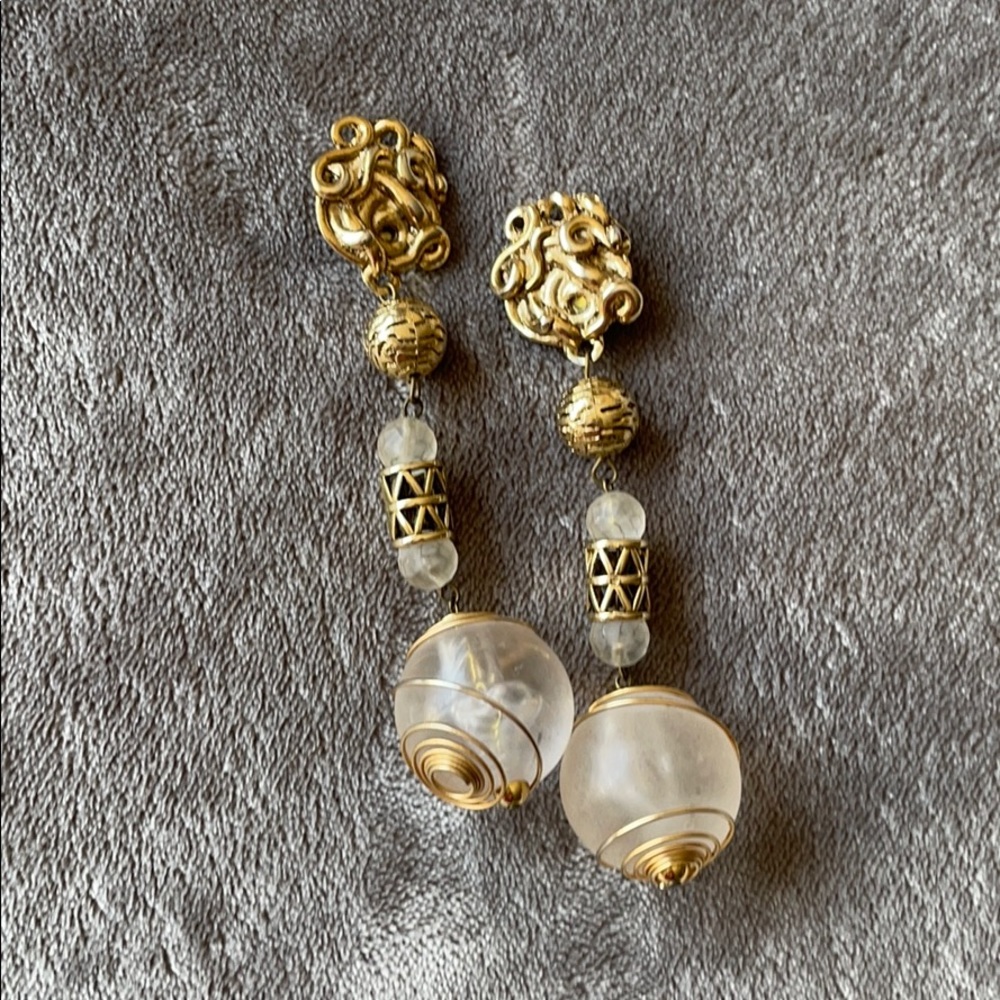 Stella and Dot costume bobble earrings